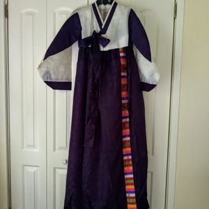 Vintage handmade Korean hanbok & acces.